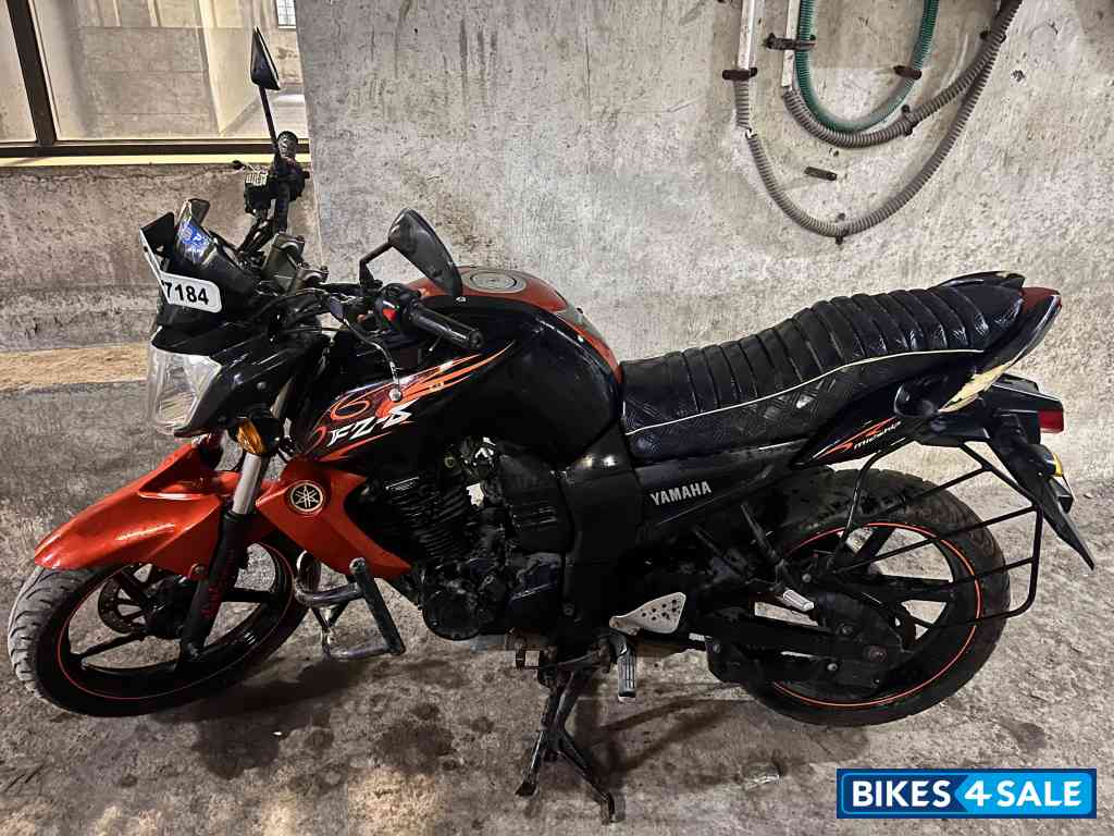 Orange And Black Yamaha FZ-S