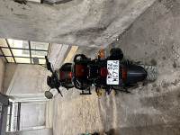 Orange And Black Yamaha FZ-S