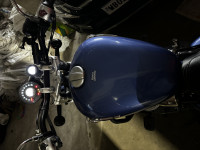 Astral Blue Royal Enfield Super Meteor 650