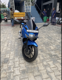 Blue Suzuki Gixxer SF 250 BS6