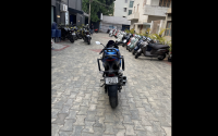 Blue Suzuki Gixxer SF 250 BS6
