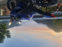 Blue And Black Yamaha YZF R15 V3