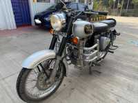 Silver Royal Enfield Classic 350