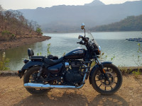 Stellar Blue Royal Enfield Meteor 350 Stellar