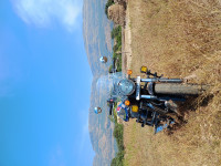 Stellar Blue Royal Enfield Meteor 350 Stellar