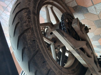 Red Bajaj Pulsar AS 200