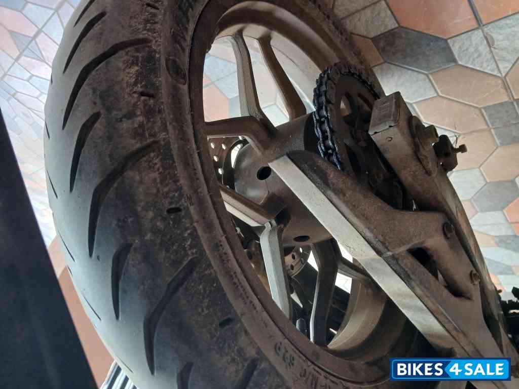 Red Bajaj Pulsar AS 200