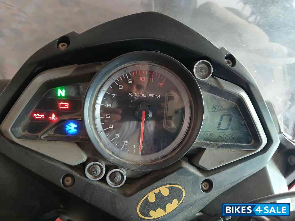 Red Bajaj Pulsar AS 200