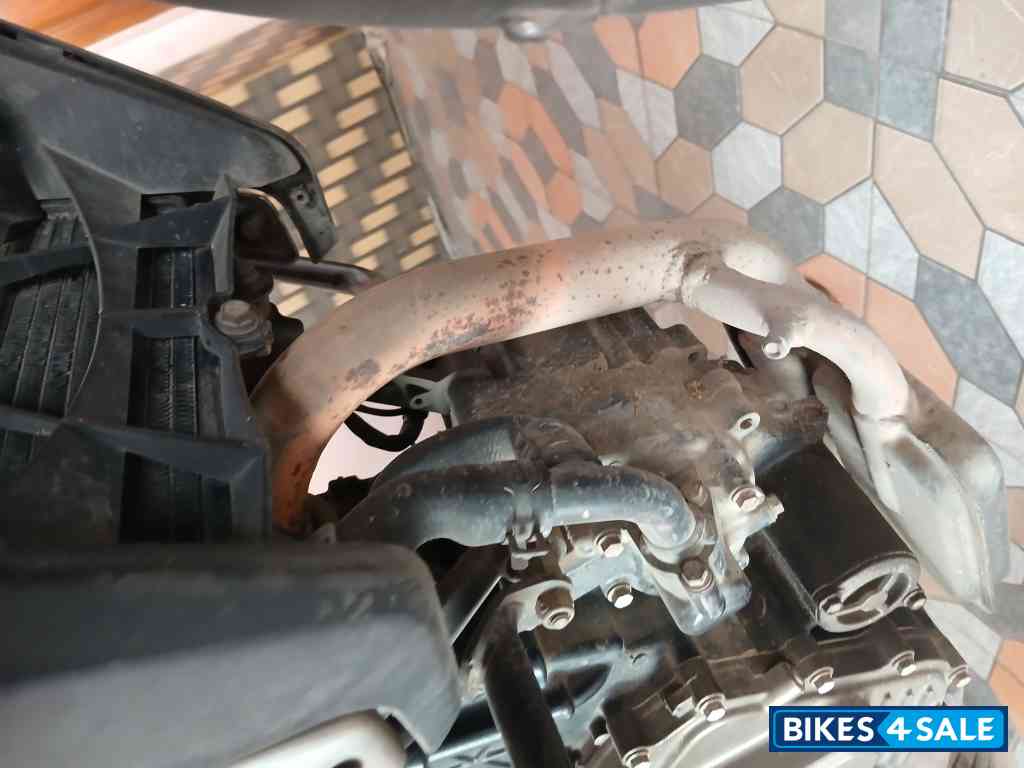 Red Bajaj Pulsar AS 200