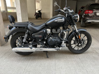 Black Royal Enfield Meteor 350 Stellar