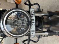 Black Royal Enfield Meteor 350 Stellar