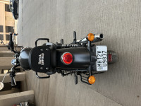 Black Royal Enfield Meteor 350 Stellar