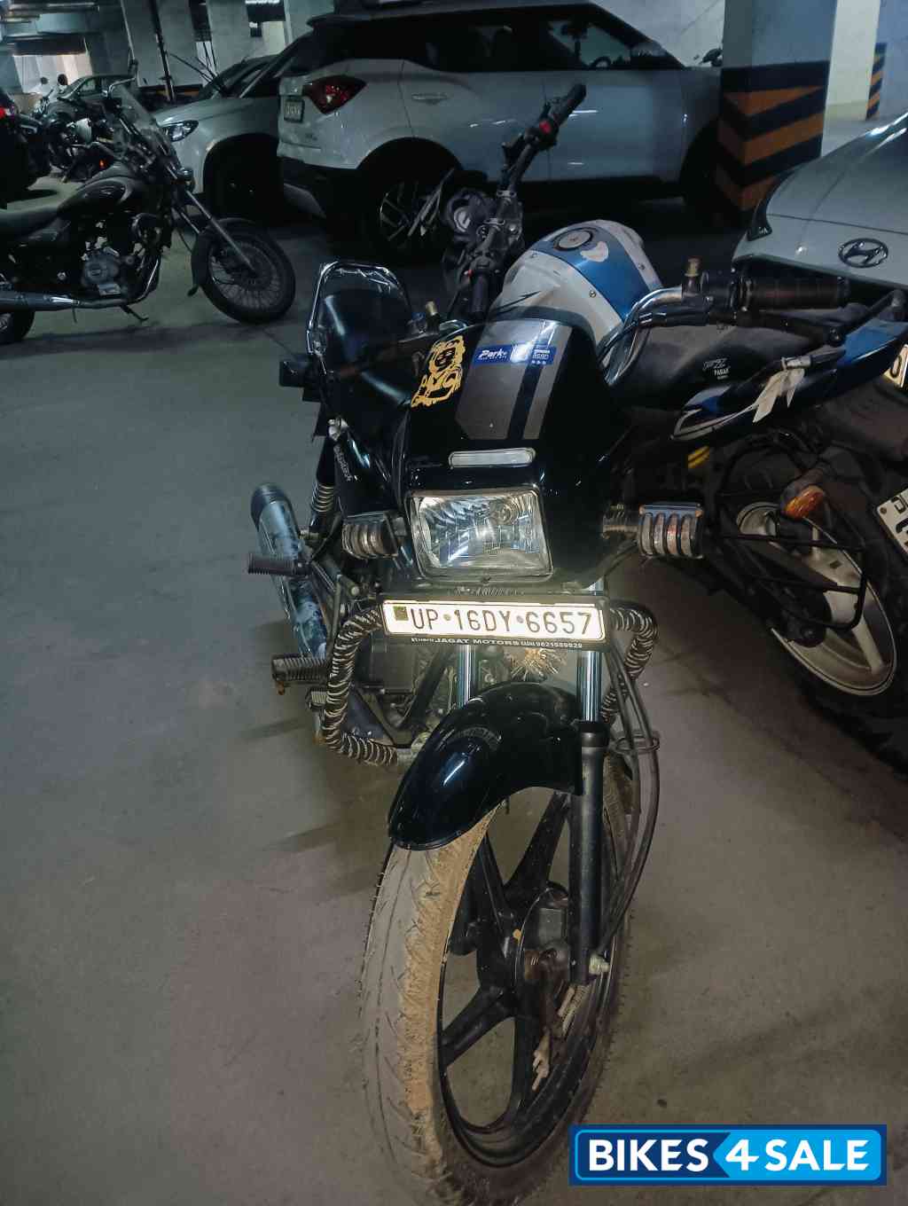Black Grey Hero Splendor Plus Xtec