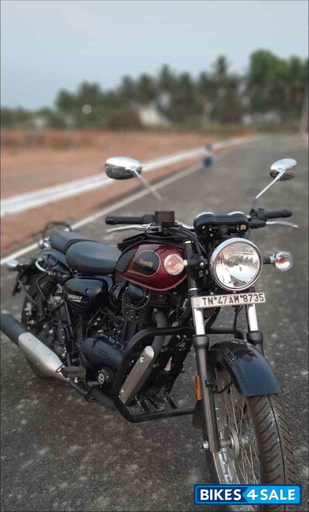 Red With Black Benelli Imperiale 400 BS6 Red With Black Benelli Imperiale 400 BS6