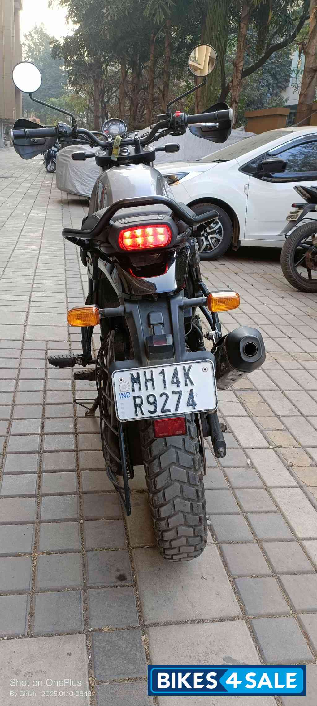 Silver Spirit Royal Enfield Scram 411