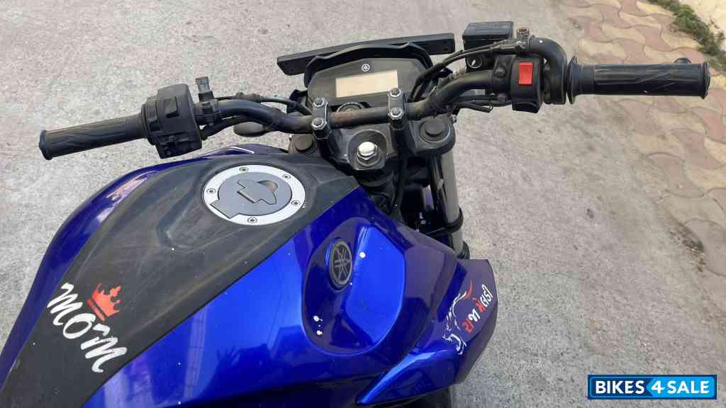 Blue Yamaha FZ25
