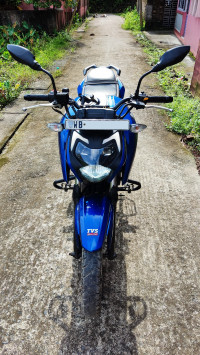 Blue TVS Apache RTR 160 4V BS6