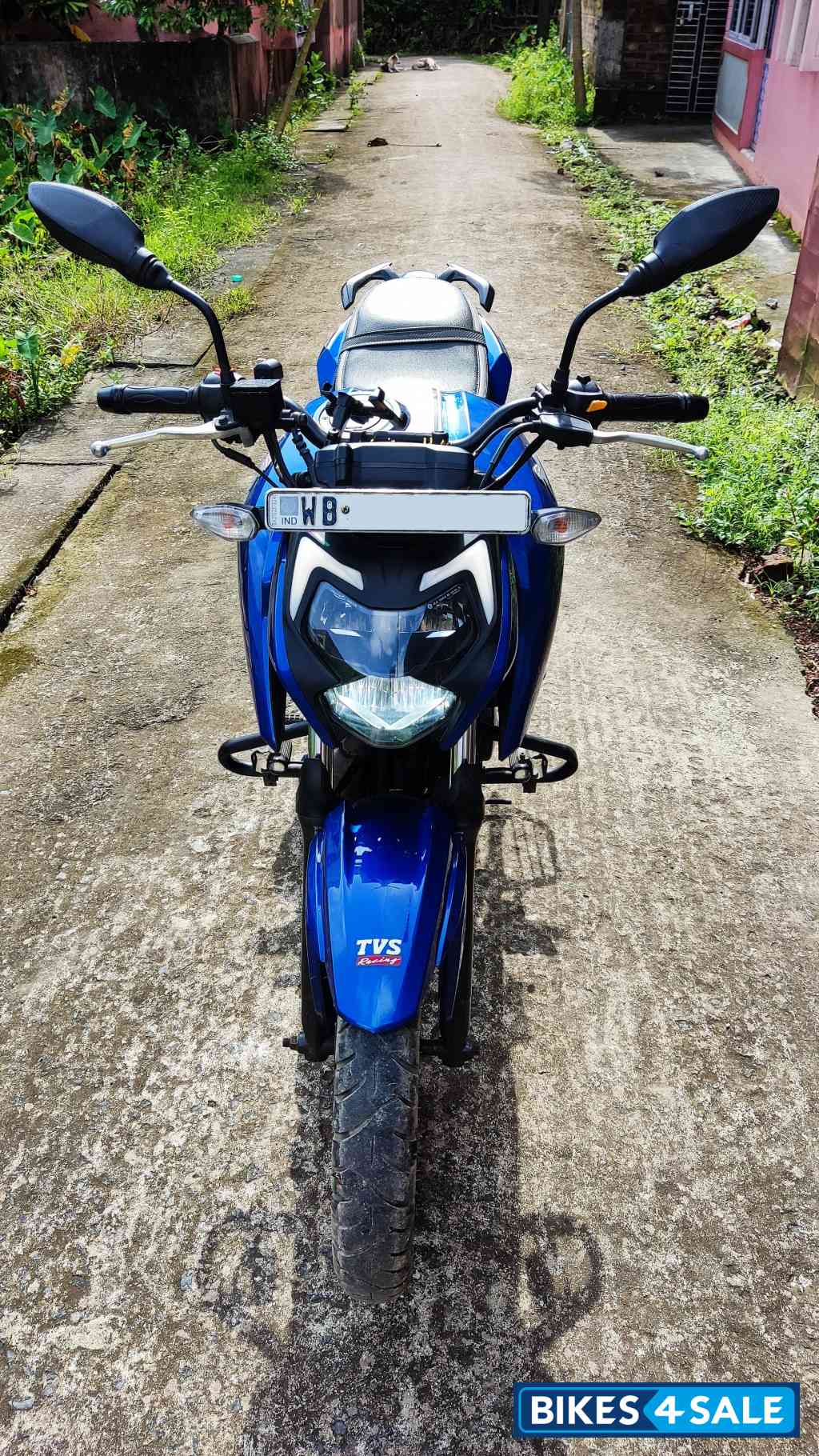 Blue TVS Apache RTR 160 4V BS6 Blue TVS Apache RTR 160 4V BS6