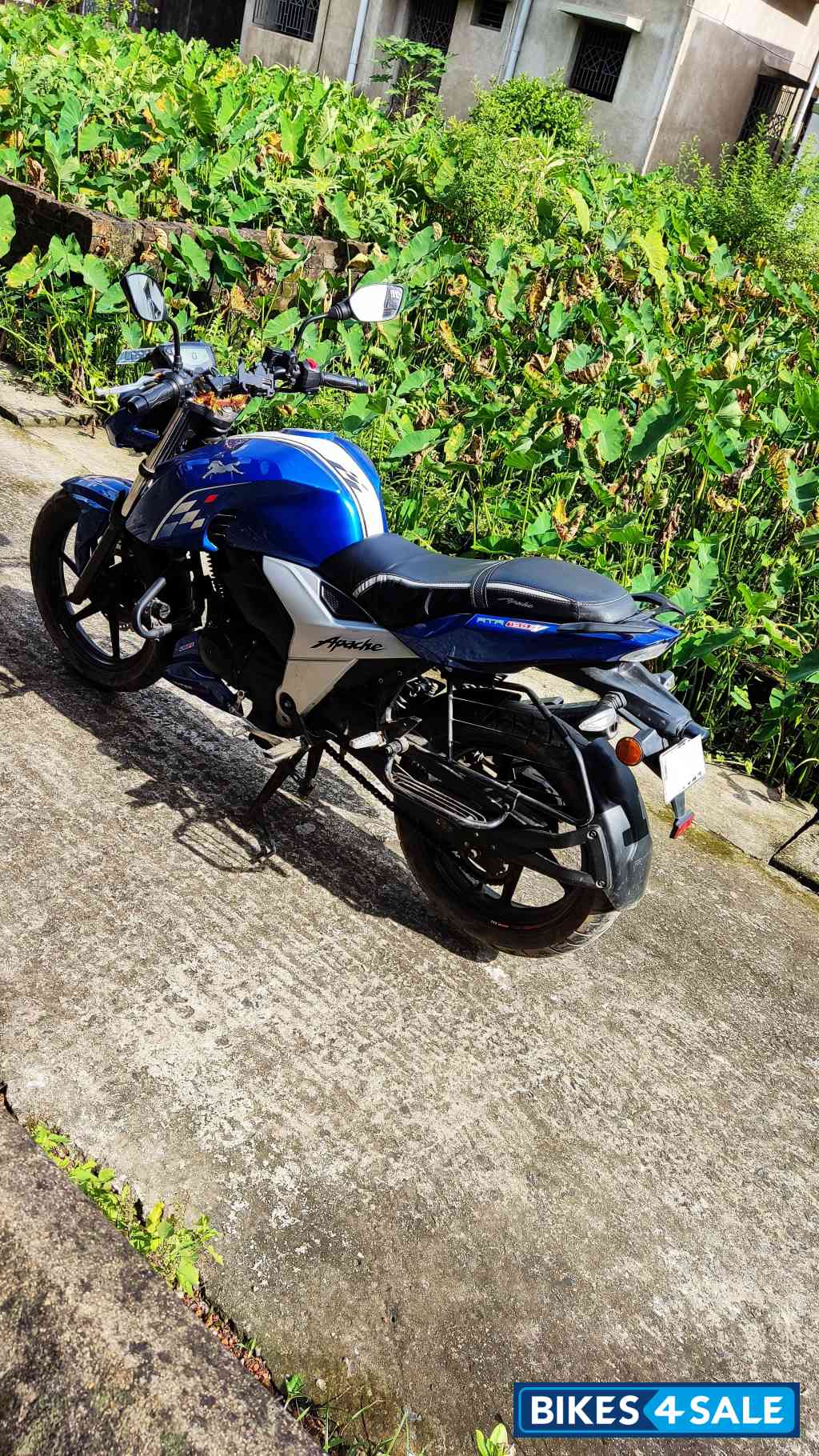 Blue TVS Apache RTR 160 4V BS6 Blue TVS Apache RTR 160 4V BS6