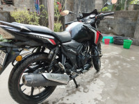 Black TVS Apache RTR 160 2020