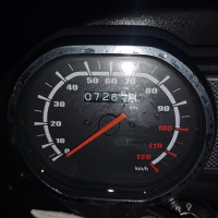 Black Bajaj Platina 110 ABS