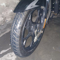 Black Bajaj Platina 110 ABS