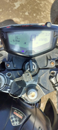 Black TVS Apache RTR 200 4V