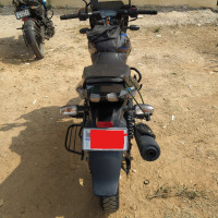 Blue Bajaj Pulsar 125 Carbon Fibre Disc Single Seat
