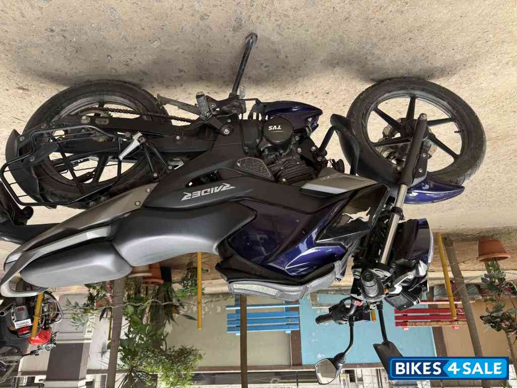 Blue TVS Raider 125