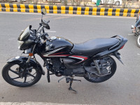 Black Honda Shine 125