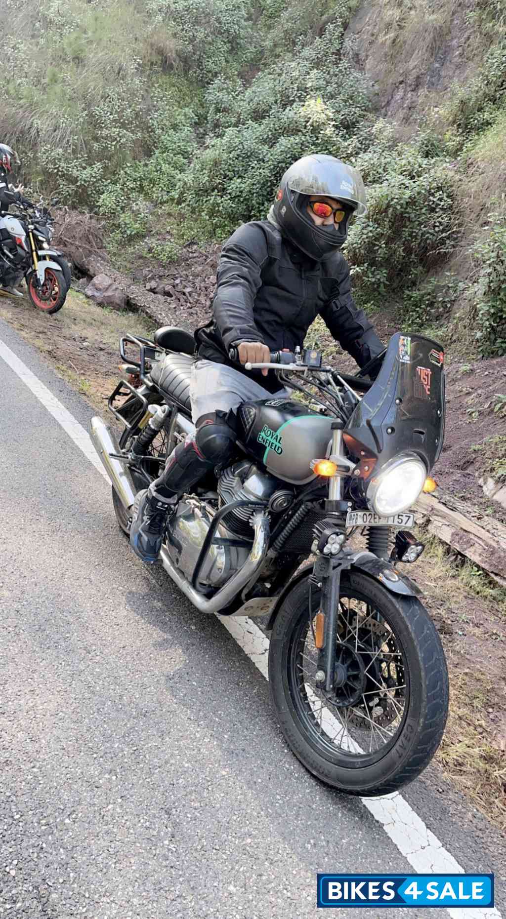 Matte Black (downtown Drag) Royal Enfield Interceptor 650 Twin