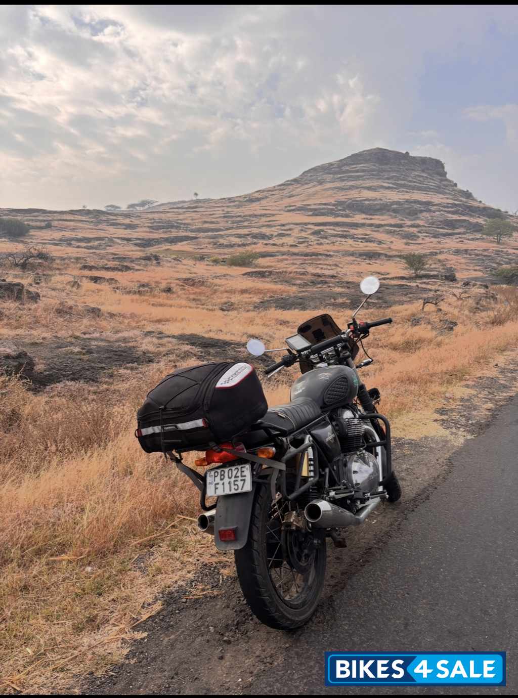 Matte Black (downtown Drag) Royal Enfield Interceptor 650 Twin