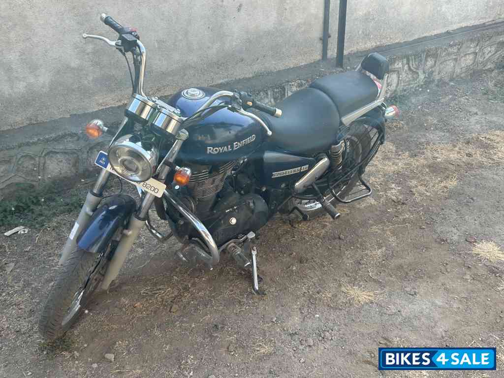 Marine Blue Royal Enfield Thunderbird