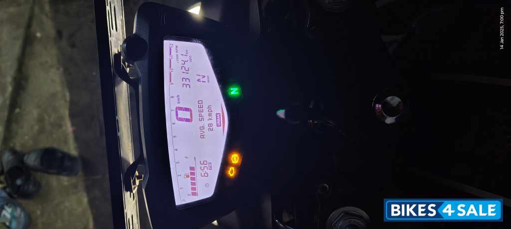 Blue TVS Apache RTR 200 4V ABS Race Edition 2.0