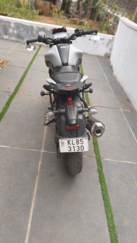 Mat Light Gray Metal Yamaha MT-15 BS6