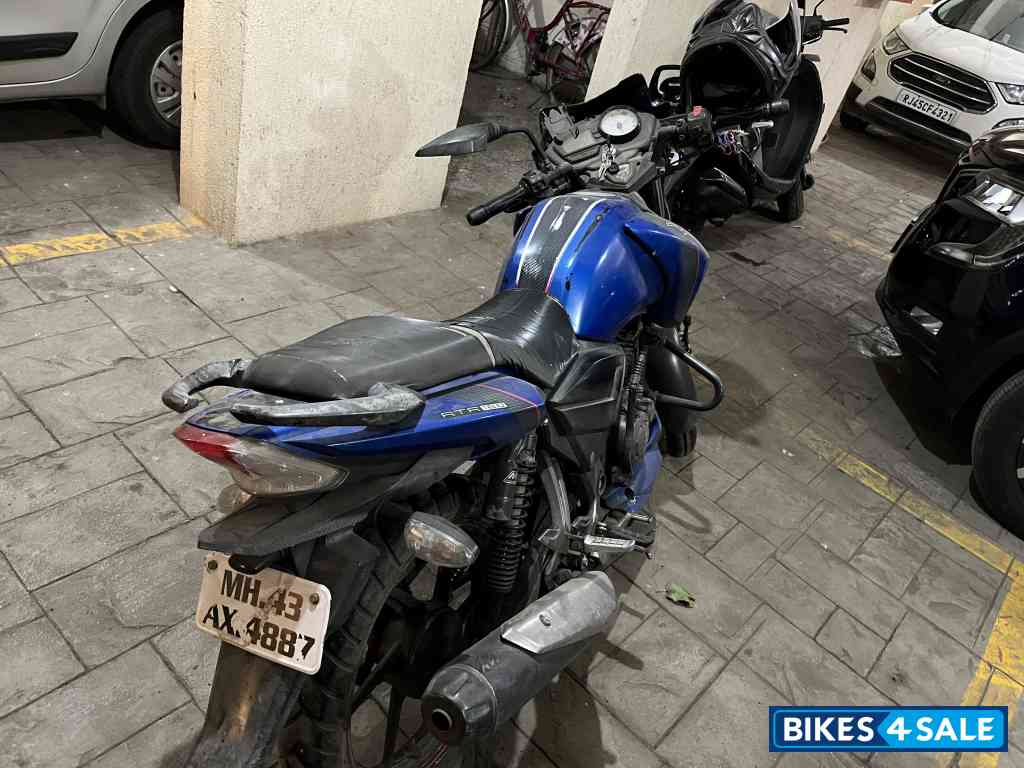 Blue TVS Apache RTR 160
