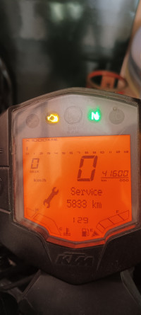 Electronic Orange KTM Duke 200