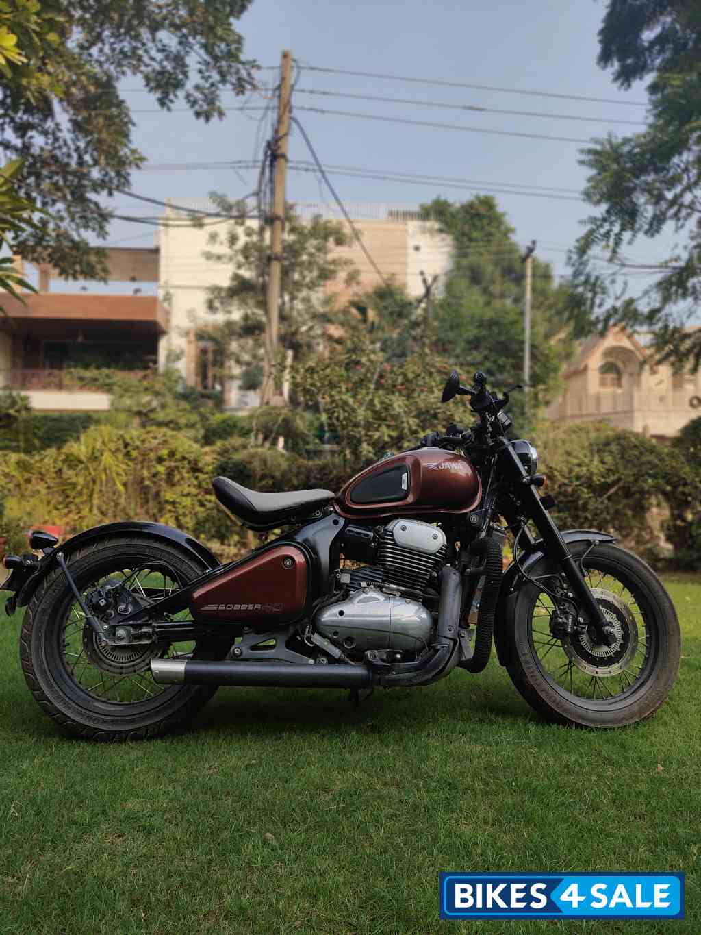 Bronze / Copper Jawa 42 Bobber Dual Channel ABS
