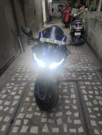 Blue Yamaha YZF R15 V3 BS6