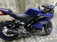 Blue Yamaha YZF R15 V3 BS6
