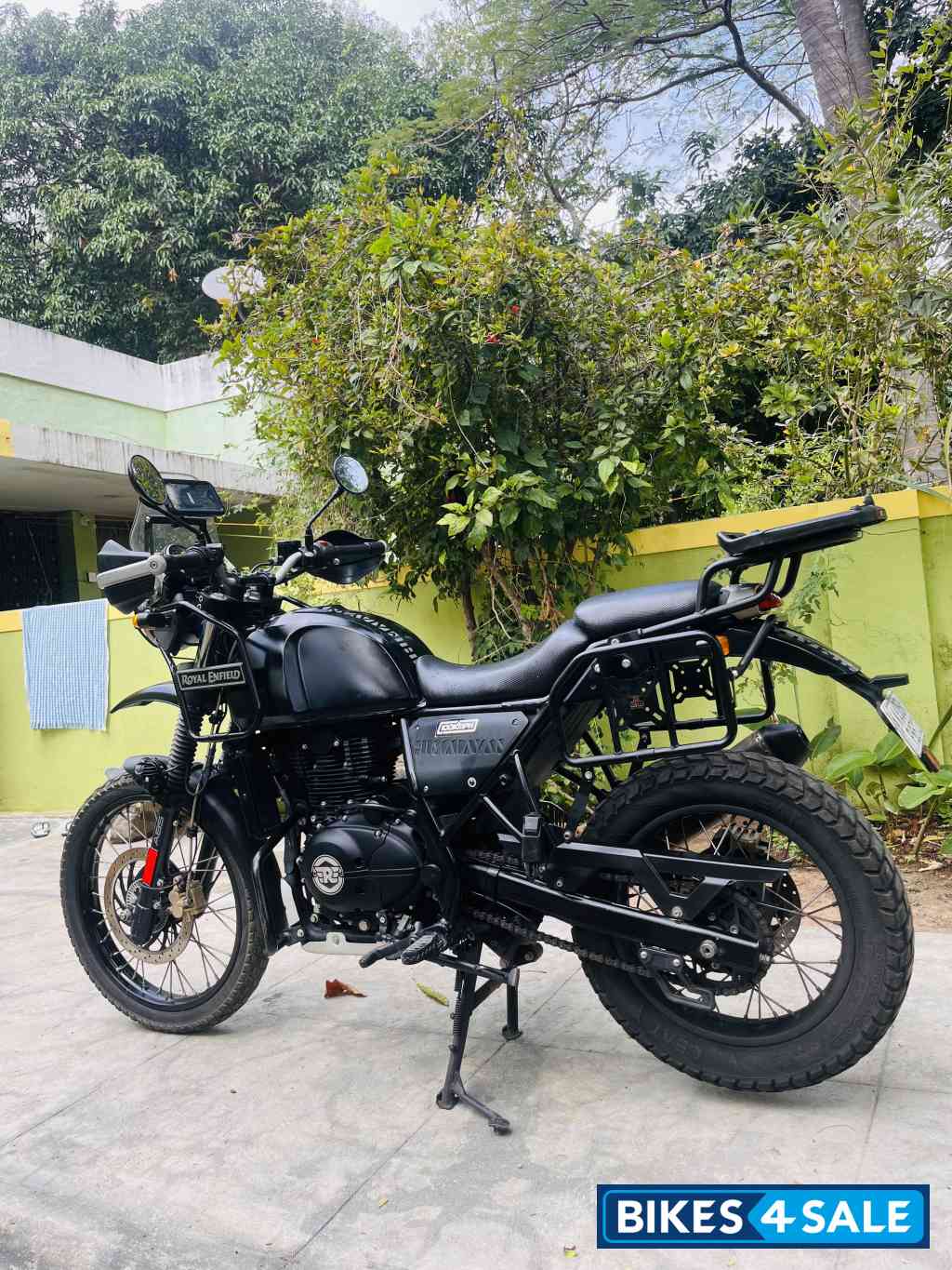 Black Royal Enfield Himalayan