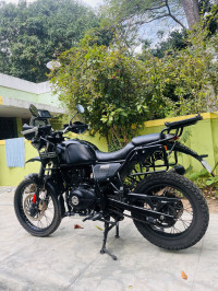Black Royal Enfield Himalayan