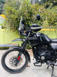 Black Royal Enfield Himalayan