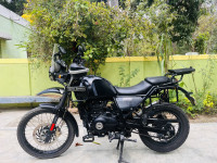 Black Royal Enfield Himalayan