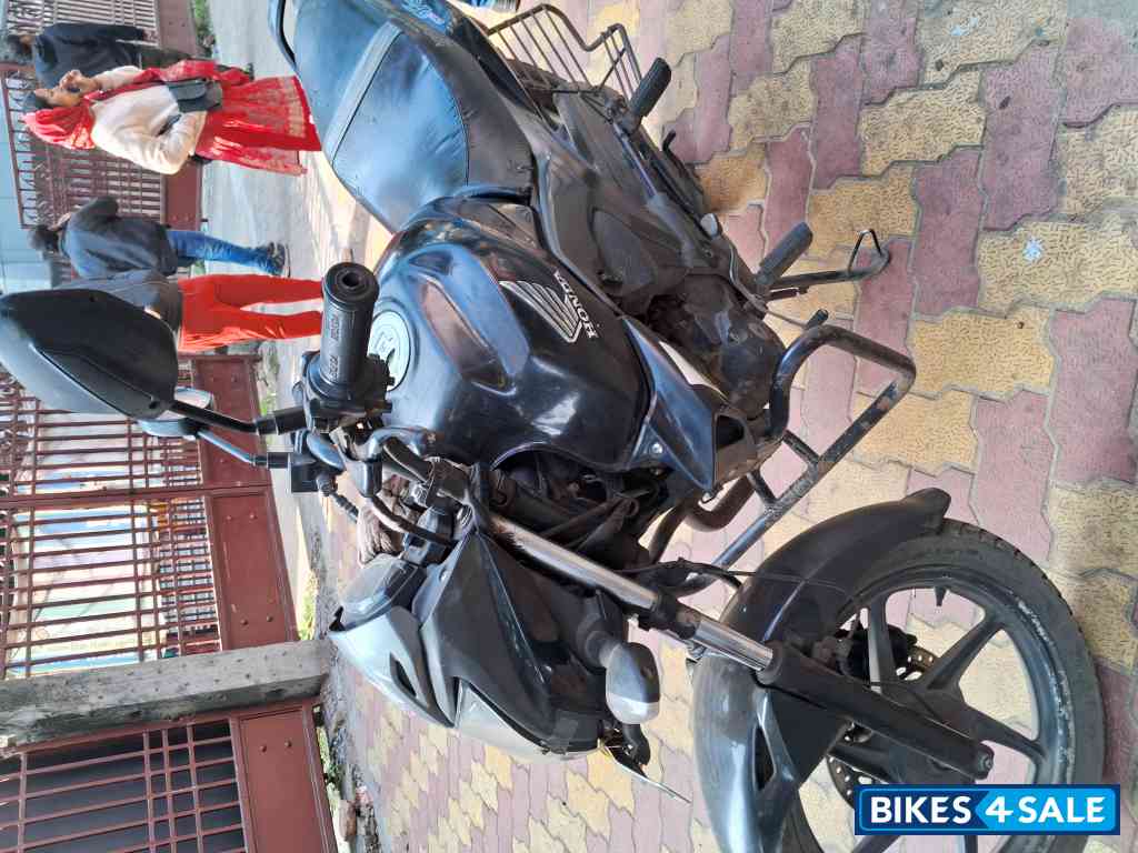 Black Honda CB Trigger