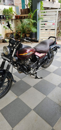 Maroon Bajaj Avenger Street 150