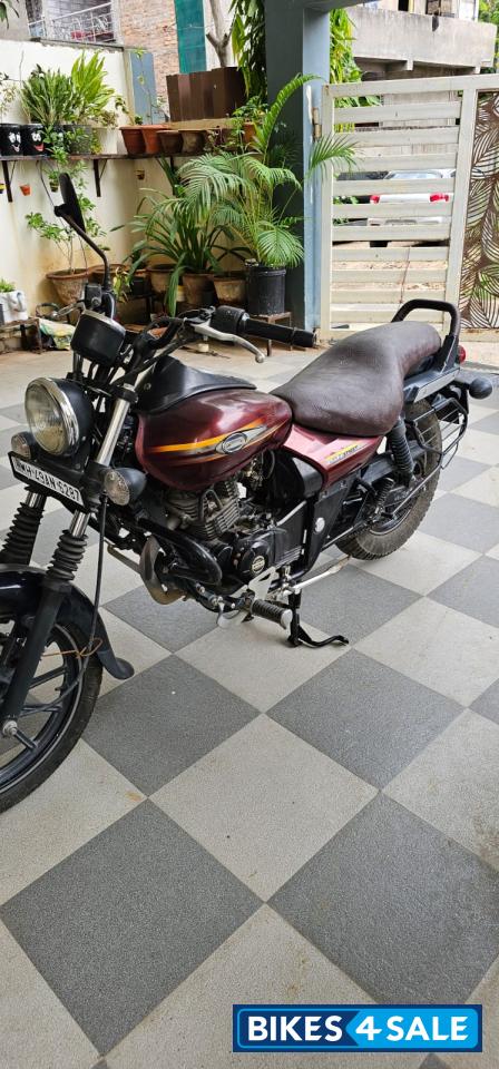 Maroon Bajaj Avenger Street 150