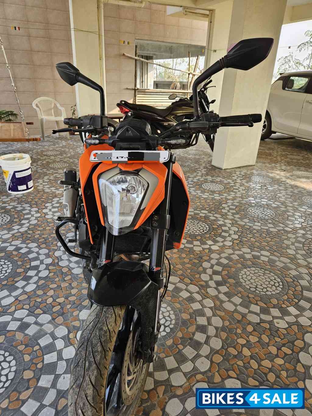 Orange & Black KTM Duke 250