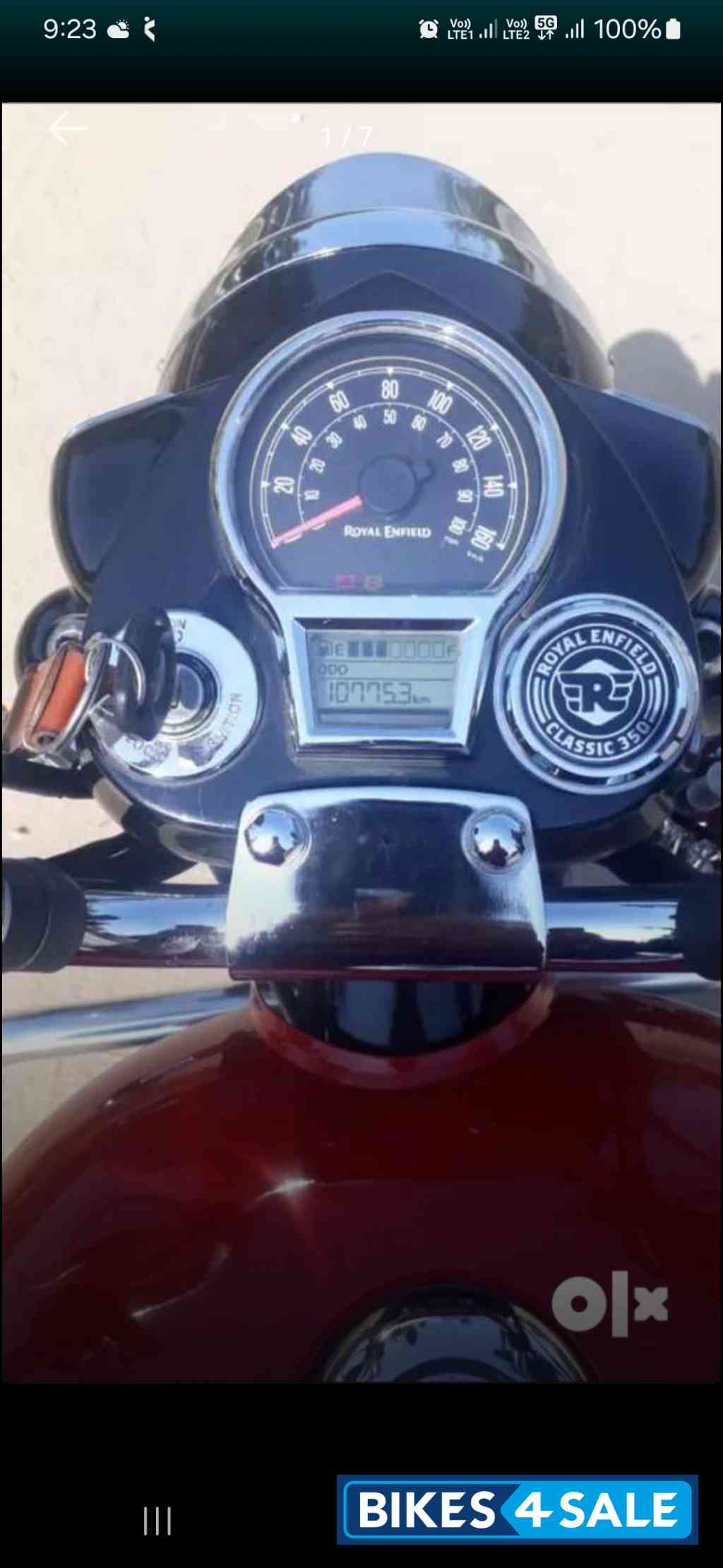 Royal Enfield Classic 350 Redditch Red