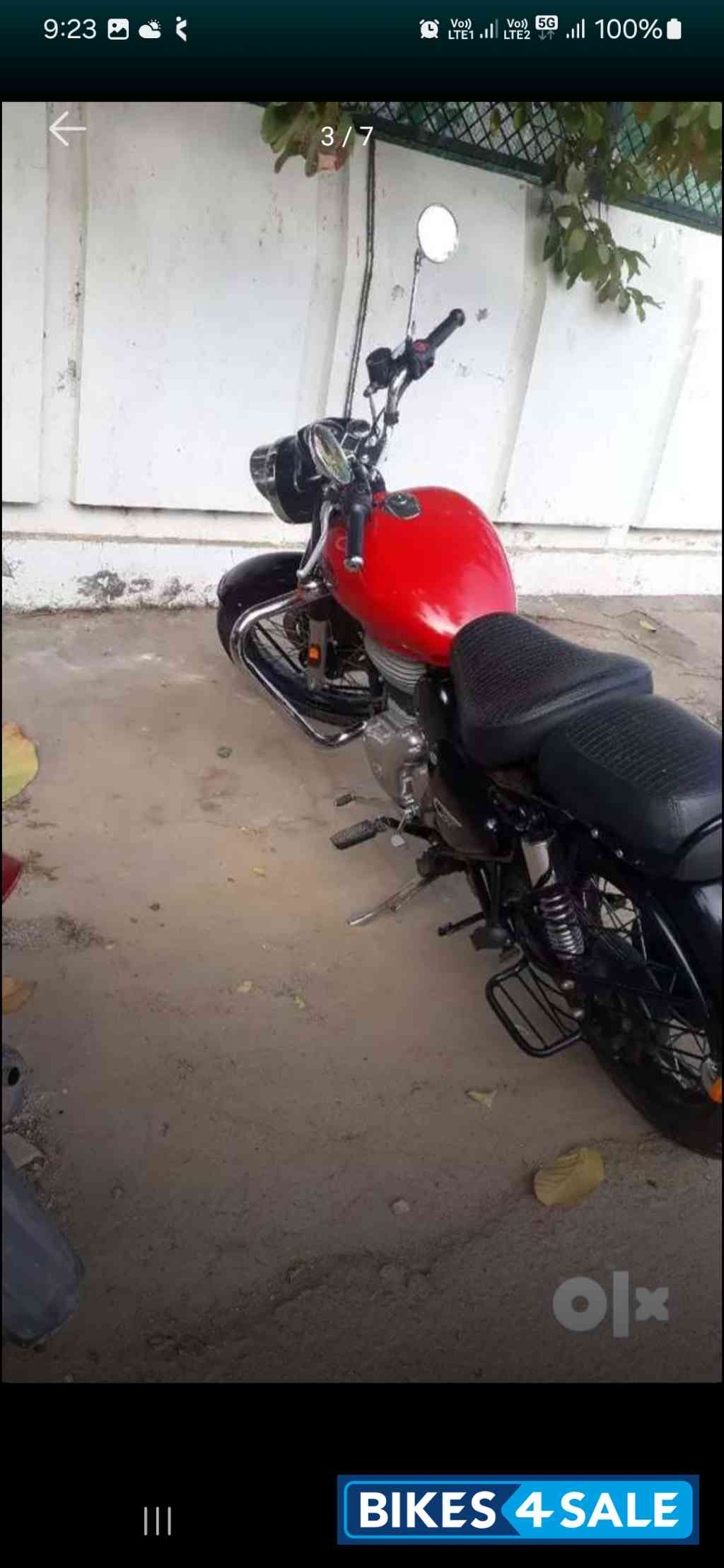 Royal Enfield Classic 350 Redditch Red